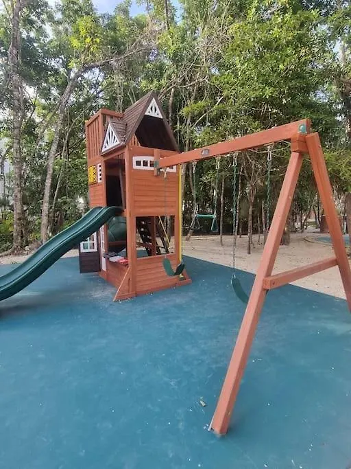 Hermoso Condominio Con Alberca En Puerto Morelos Apartment